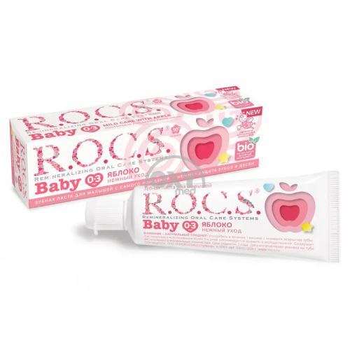 product-Зубная паста ROCS Pro Baby 0-3 минеральная защита и нежность 45 г